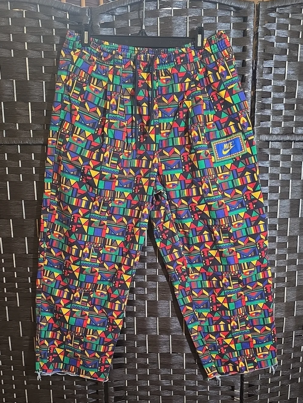 Nike Sportswear Reissue 1992 Urban Jungle Gym Woven Pants Multi Size M Cropped